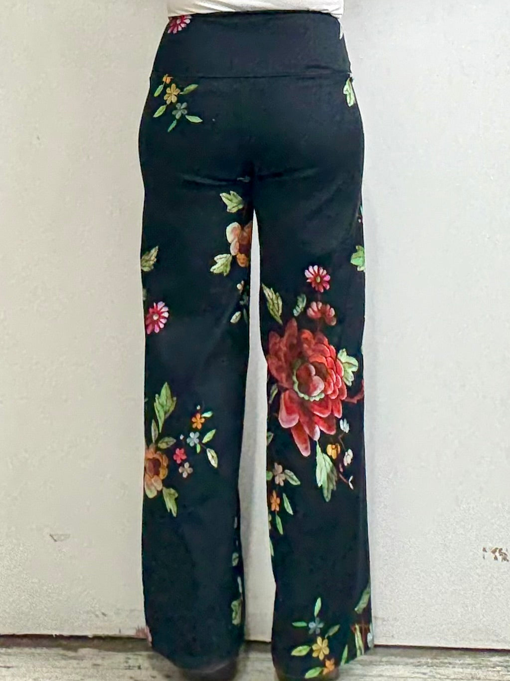 Pantalon Elma Fleurs