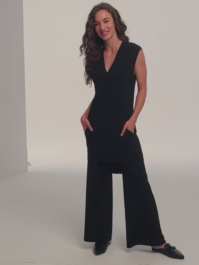Robe Morticia / Noir