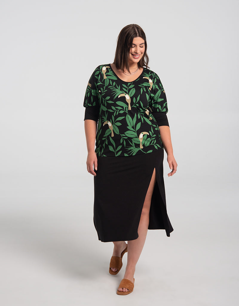 Kollontai Jupe Tiana fait à Montréal