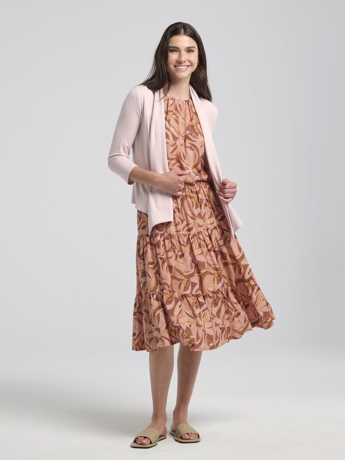 Veste Anzio / Rose poudré