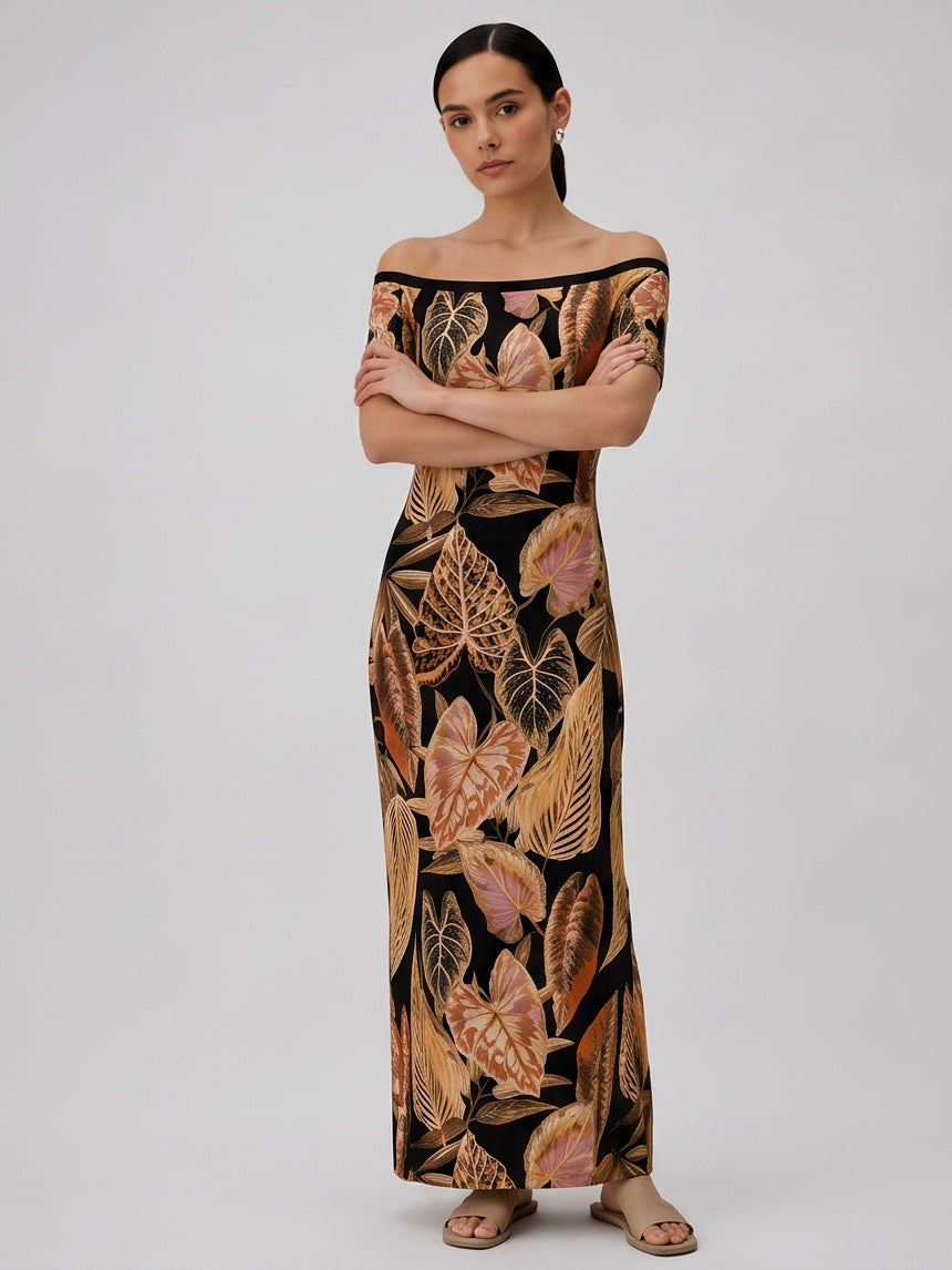 Robe Maxine / Feuilles