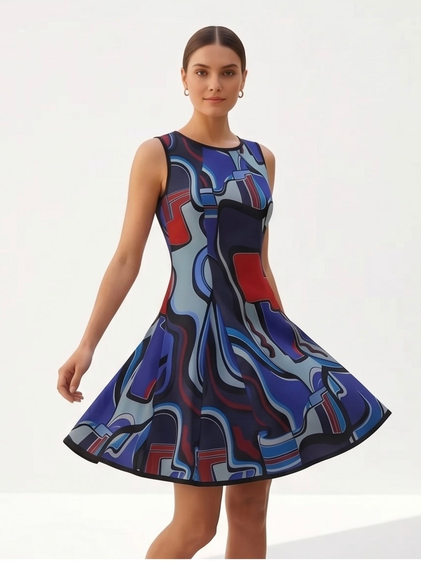 Robe Silba / Bleu
