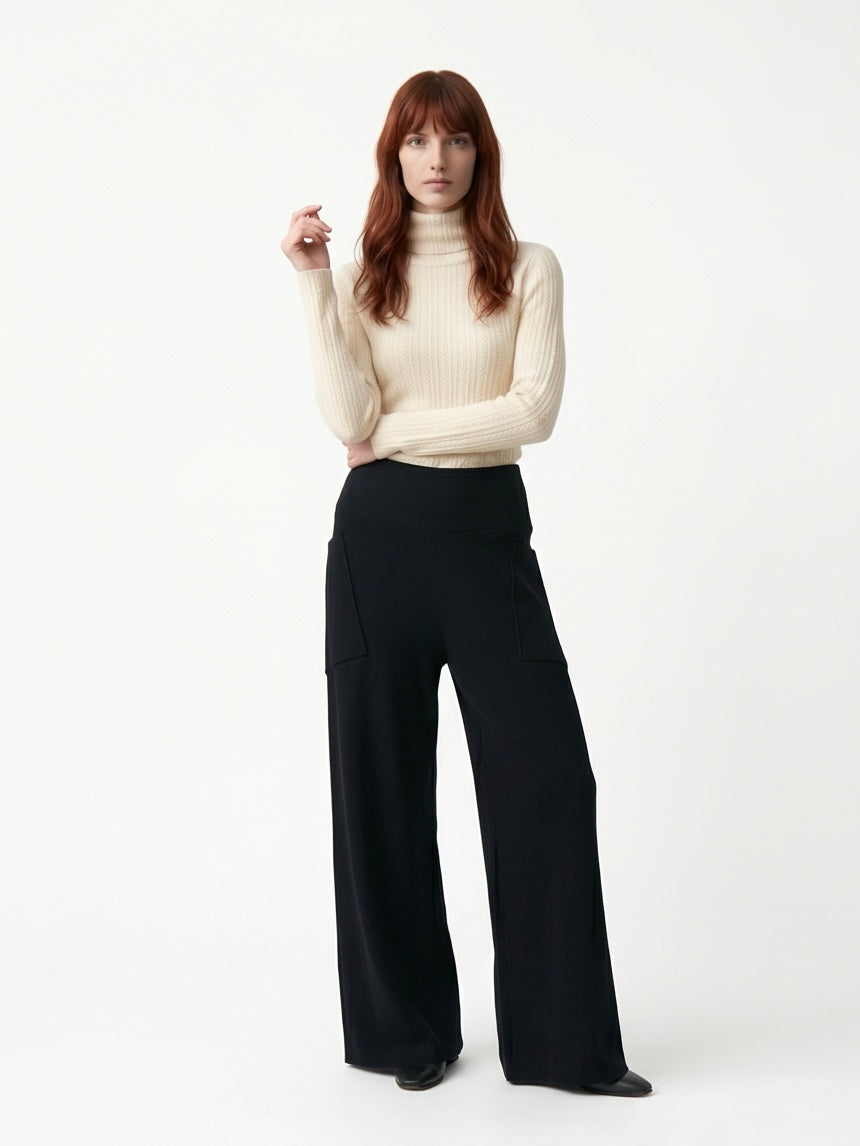 Pantalon Susan / Noir / Classique